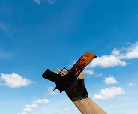 Скин Deagle Blaze