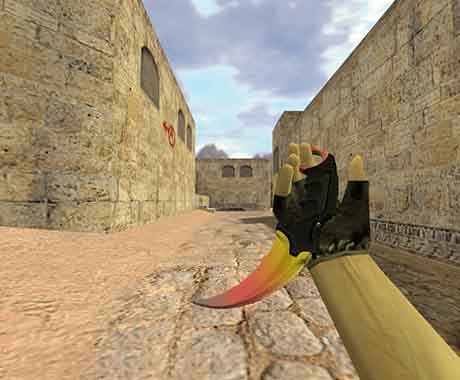 Скин Нож - Керамбит Градиент