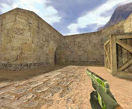 Скин Five Seven - Silver Leaf